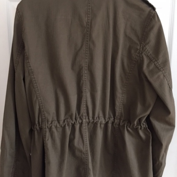 J. Crew Olive Green Anorak / Utility Jacket - Picture 3 of 7